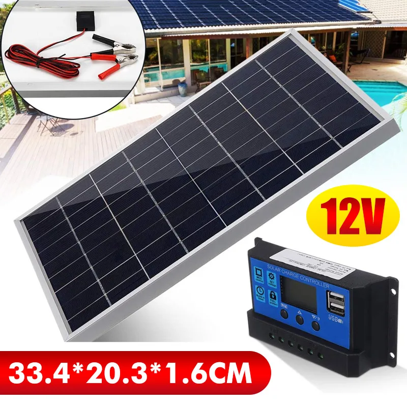 Solar Panel Monocrystalline - 50W Solar Panel Kit Mono Crystalline