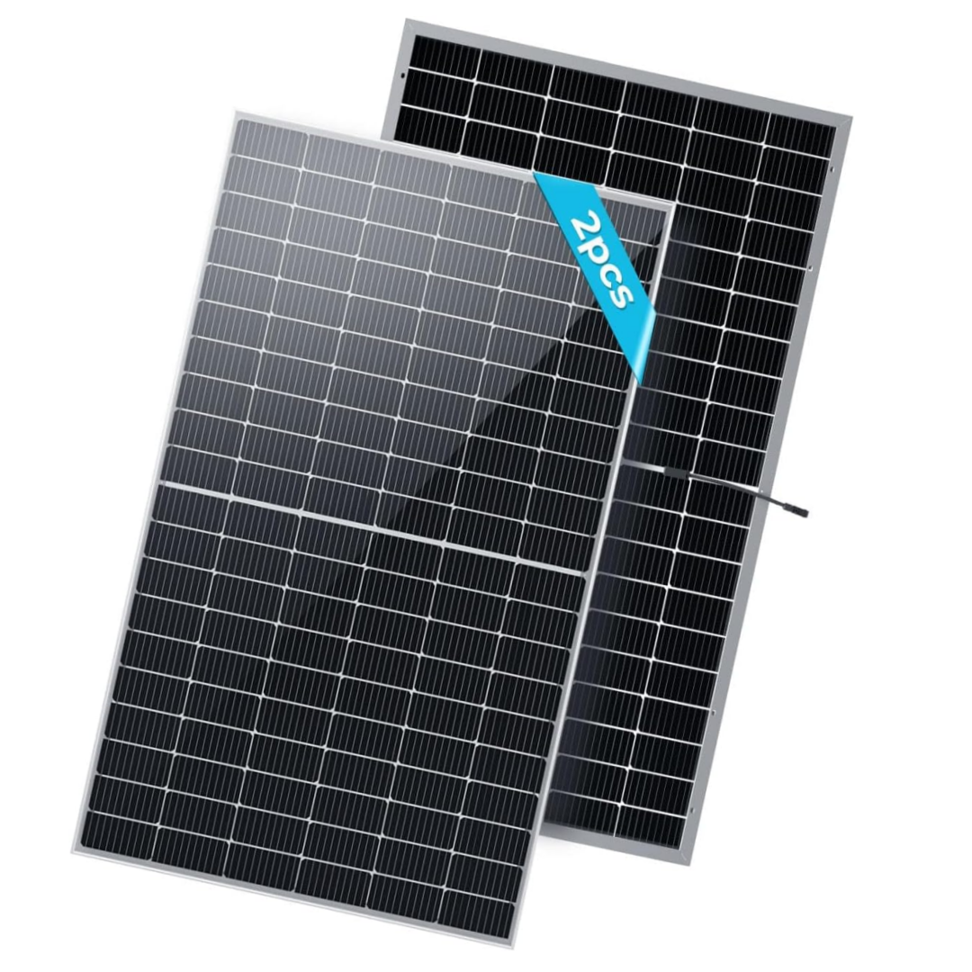 Solar Panel Monocrystalline - Renogy Bifacial 2pcs 450W/550W Solar Panels