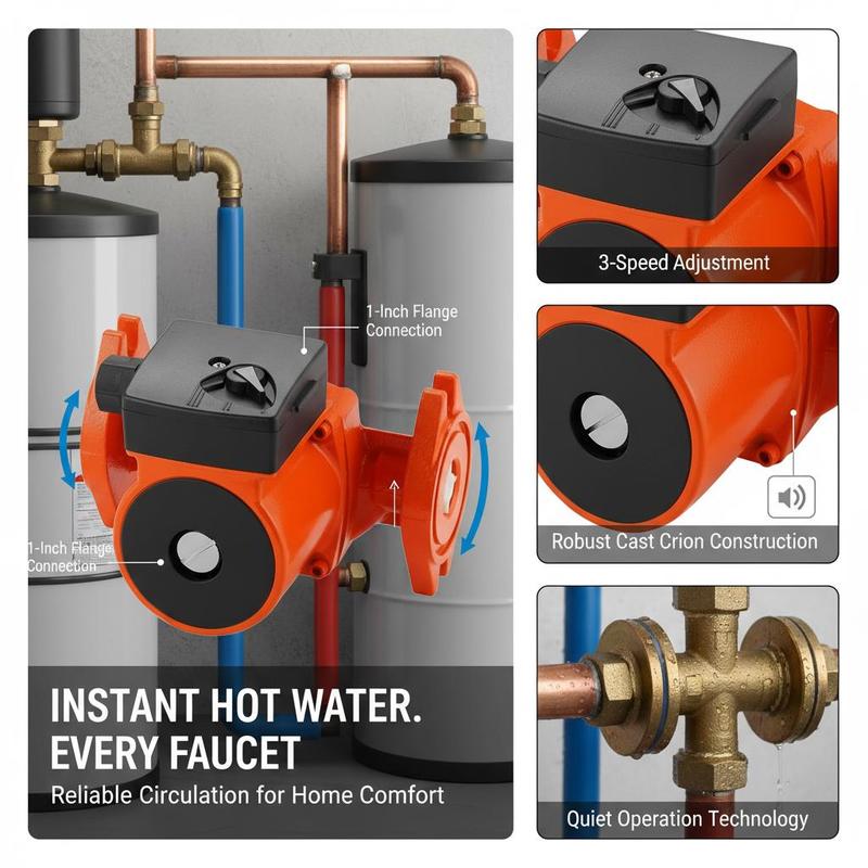 Cast Iron Circulating Water Pu - Solar Water Pump บทวิจารณ์และราคา