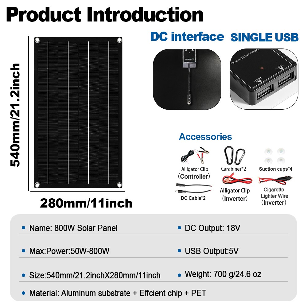 SOECOPO 7000W Peak Solar Syste - Solar Panel Monocrystalline บทวิจารณ์และราคา