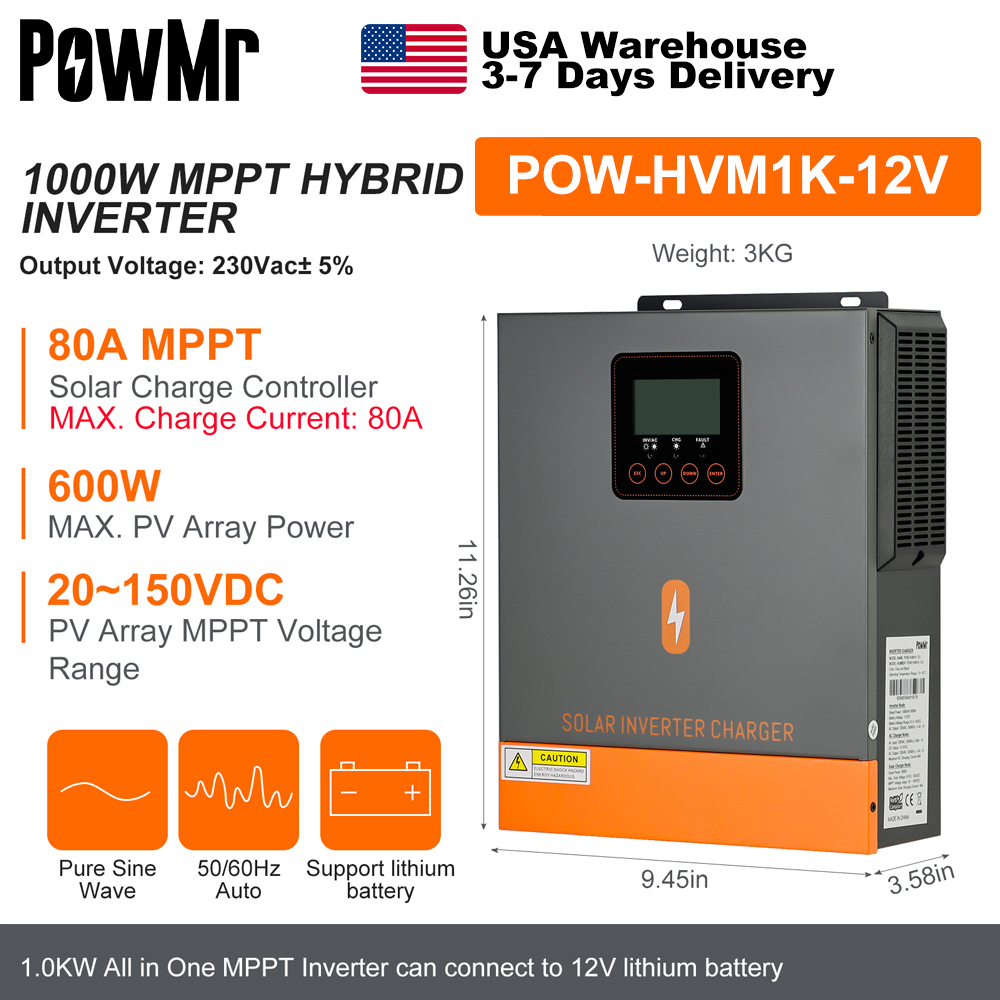 Clearance Sale 1KW Hybrid Sola - Solar Panel Monocrystalline บทวิจารณ์และราคา