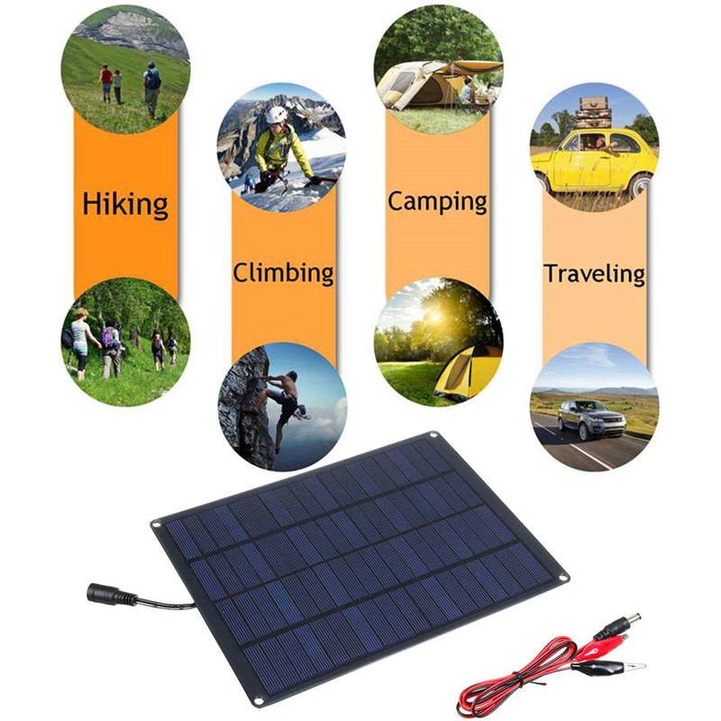 20W Solar Panel with Battery C - Solar Panel Monocrystalline บทวิจารณ์และราคา