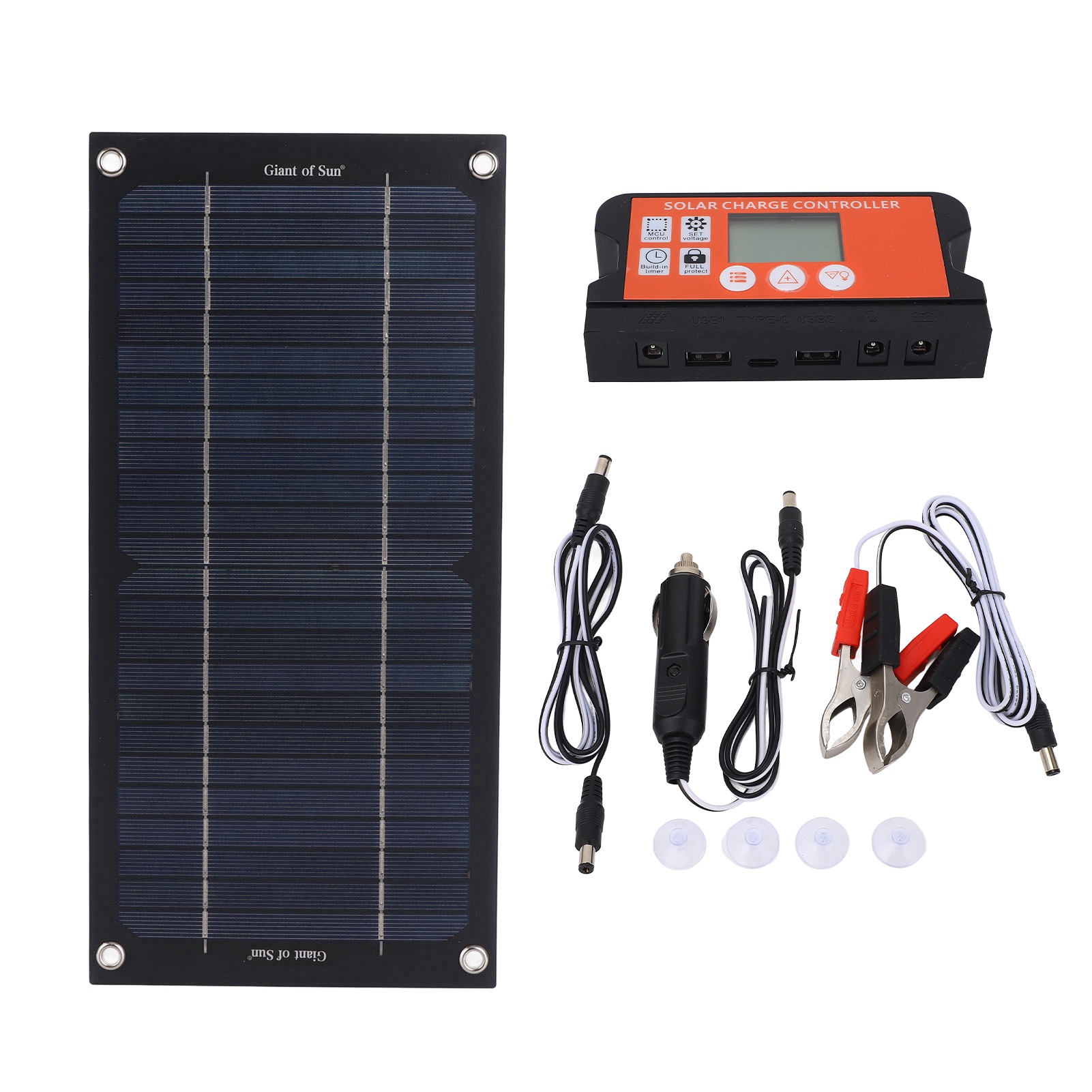 6W/60W/600W Solar Panel portab - Solar Panel Monocrystalline บทวิจารณ์และราคา