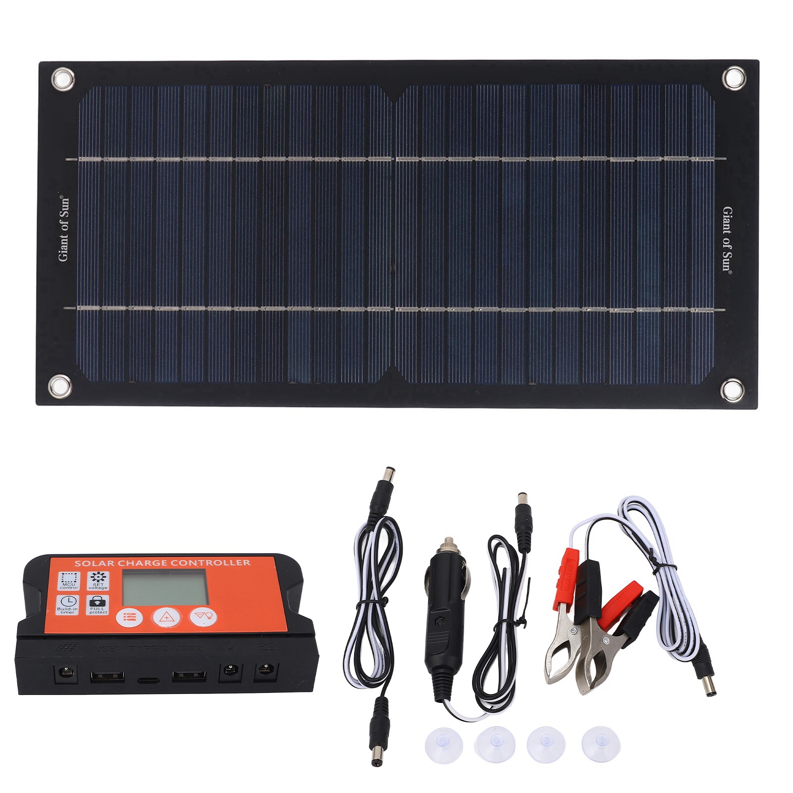 6W/60W/600W Solar Panel portab - Solar Panel Monocrystalline บทวิจารณ์และราคา