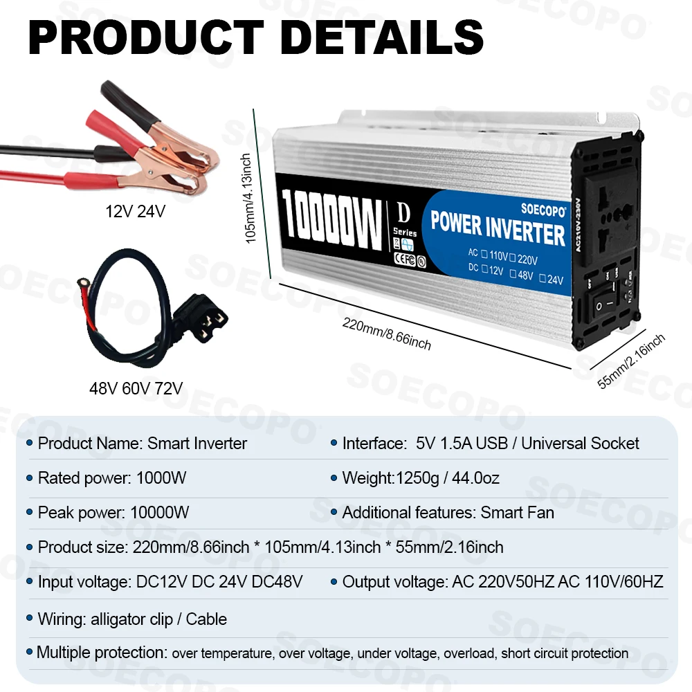 10000W Solar Generator Kit 500 - Solar Panel Monocrystalline บทวิจารณ์และราคา