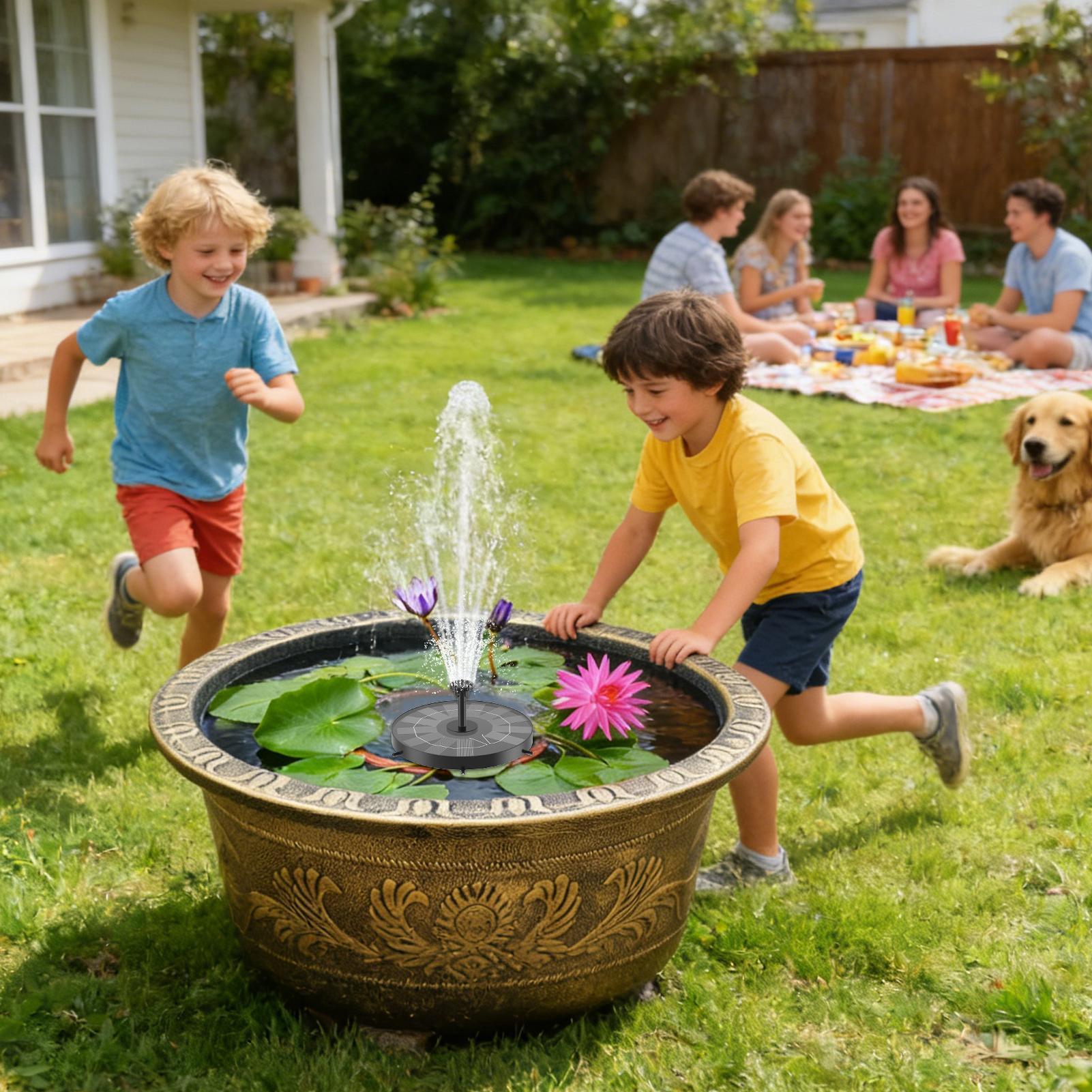 Solar Bird Bath Fountains Wate - Solar Water Pump บทวิจารณ์และราคา