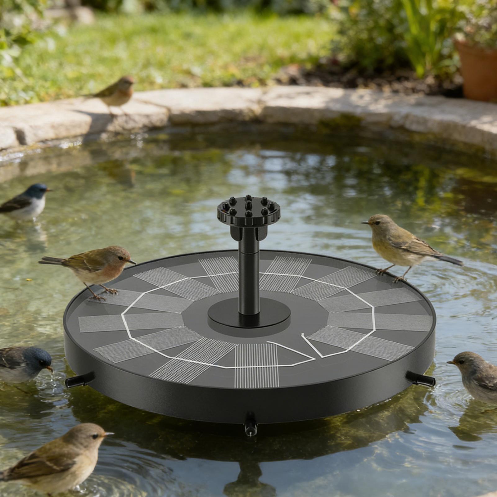 Solar Bird Bath Fountains Wate - Solar Water Pump บทวิจารณ์และราคา