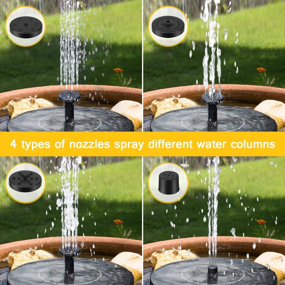 Solar Power Water Fountain Pum - Solar Water Pump บทวิจารณ์และราคา